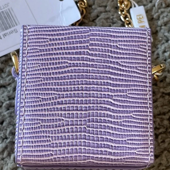 JW PEI Mini Lavender Square Box Bag - Picture 8 of 12